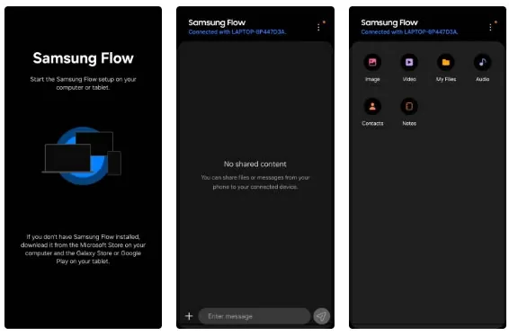 Samsung Flow hữu ích khi cần chia sẻ tệp giữa các thiết bị Galaxy