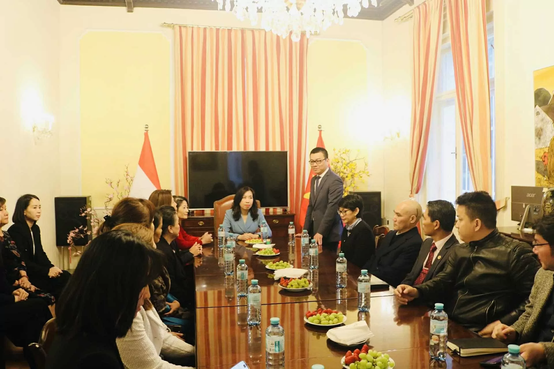 Đại sứ quán Việt Nam tại Áo tổ chức tưởng niệm nhân dịp 135 năm Ngày sinh Chủ tịch Hồ Chí Minh