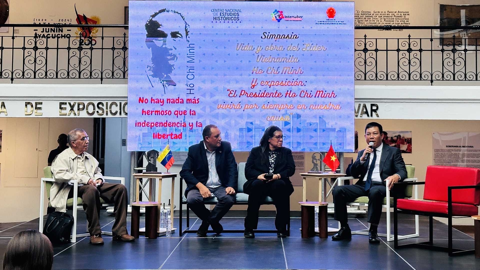 toa dam than the va su nghiep chu tich ho chi minh tai venezuela