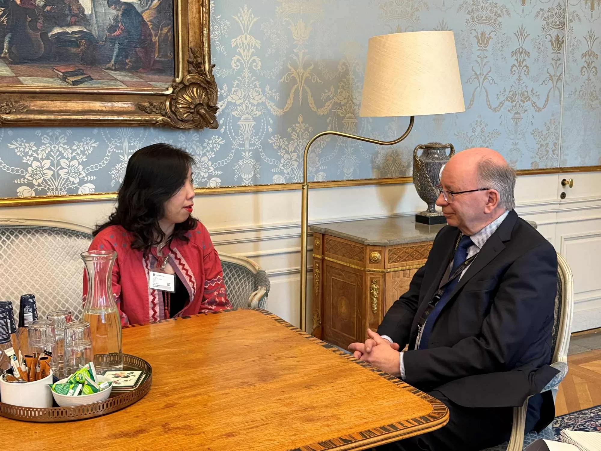 Thứ trưởng Ngoại giao Lê Thị Thu Hằng thăm và làm việc tại Thụy Điển