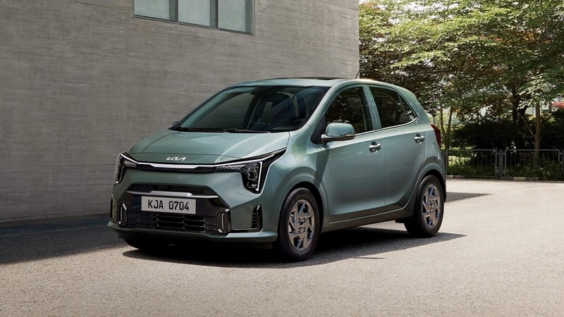 Cận cảnh Kia Morning 2025 vừa ra mắt tại Hàn Quốc, giá từ 260 triệu đồng