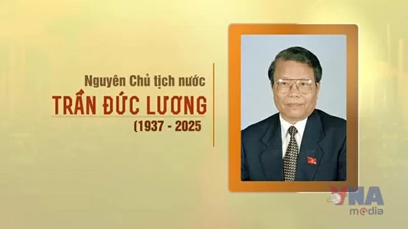 Thông báo Lễ viếng, Lễ truy điệu, Lễ an táng nguyên Ủy viên Bộ Chính trị, nguyên Chủ tịch nước Trần Đức Lương