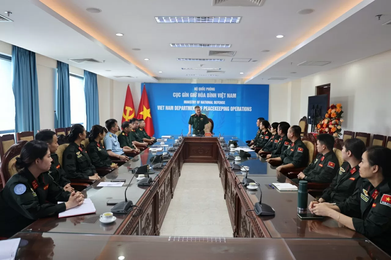 Tăng cường hợp tác giữa Bộ Công an và Bộ Quốc phòng trên lĩnh vực gìn giữ hòa bình LHQ Bộ Công an và Bộ Quốc phòng tăng cường hợp tác trong lĩnh vực gìn giữ hòa bình Liên hợp quốc