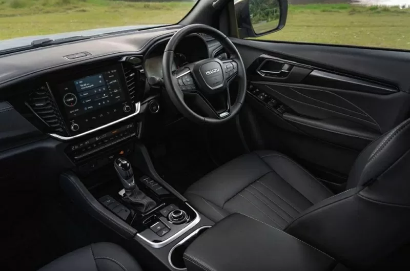 Nội thất của Isuzu mu-X 2025 Nội thất của Isuzu mu-X 2025