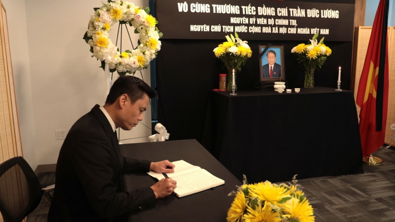 le tuong niem nguyen chu tich nuoc tran duc luong tai new york