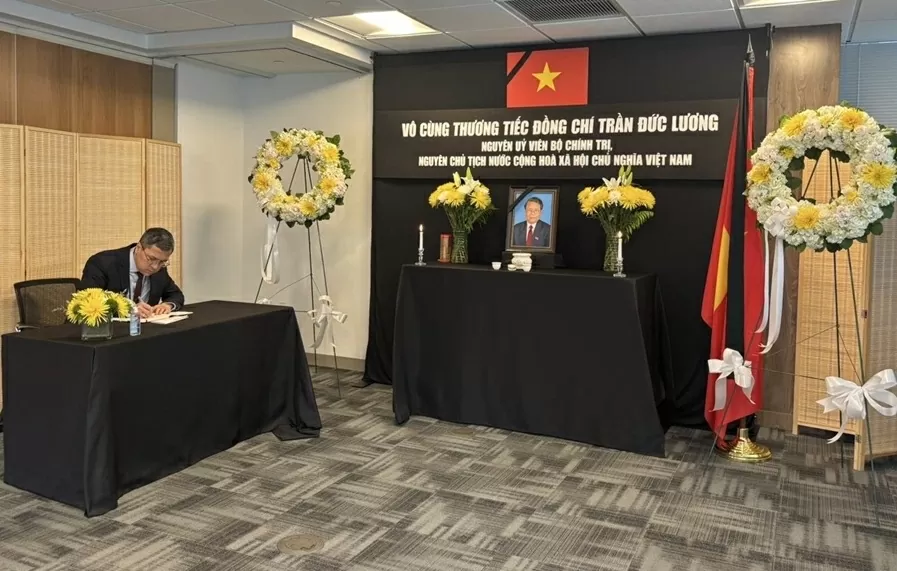 Lễ tưởng niệm nguyên Chủ tịch nước Trần Đức Lương tại New York