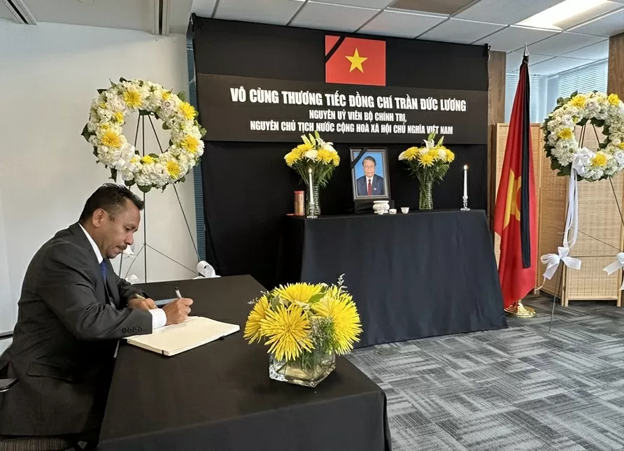 Lễ tưởng niệm nguyên Chủ tịch nước Trần Đức Lương tại New York