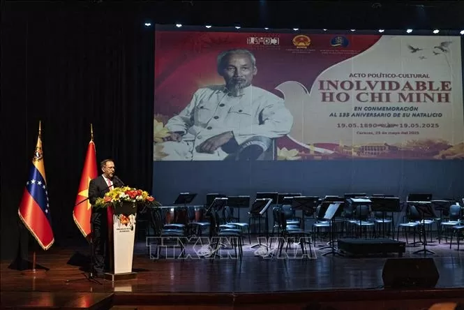 Đêm nghệ thuật tưởng nhớ Chủ tịch Hồ Chí Minh tại Venezuela Đêm nghệ thuật tưởng nhớ Chủ tịch Hồ Chí Minh tại Venezuela
