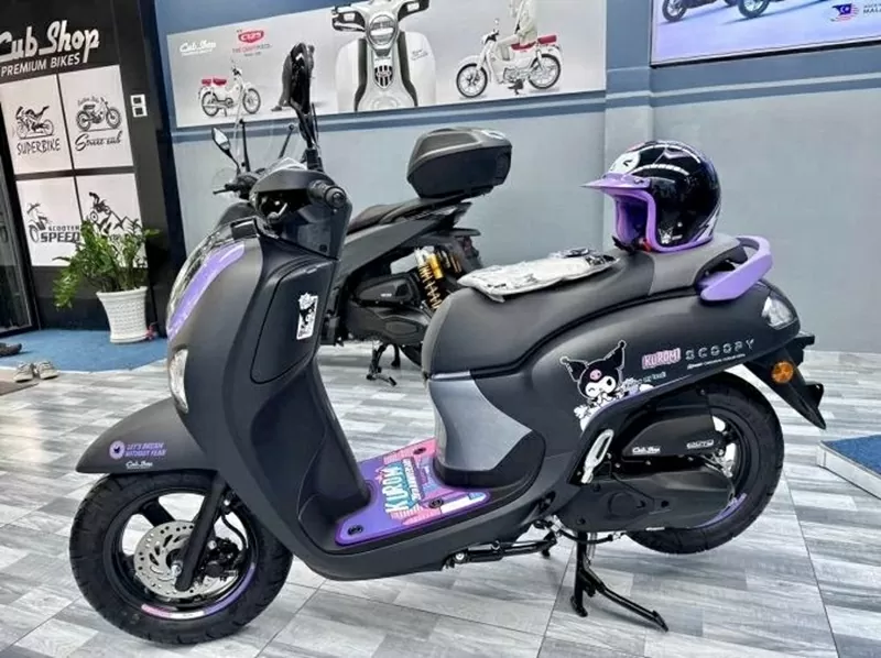 Xe tay ga Honda Scoopy Kuromi bản đặc biệt Xe tay ga Honda Scoopy Kuromi bản đặc biệt
