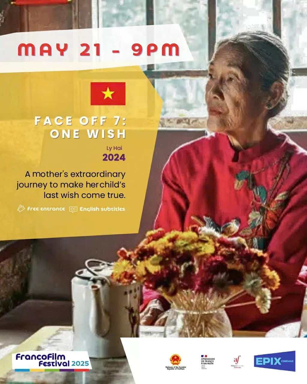 Poster phim 'Lật mặt 7: Một điều ước'. Poster phim 'Lật mặt 7: Một điều ước'.