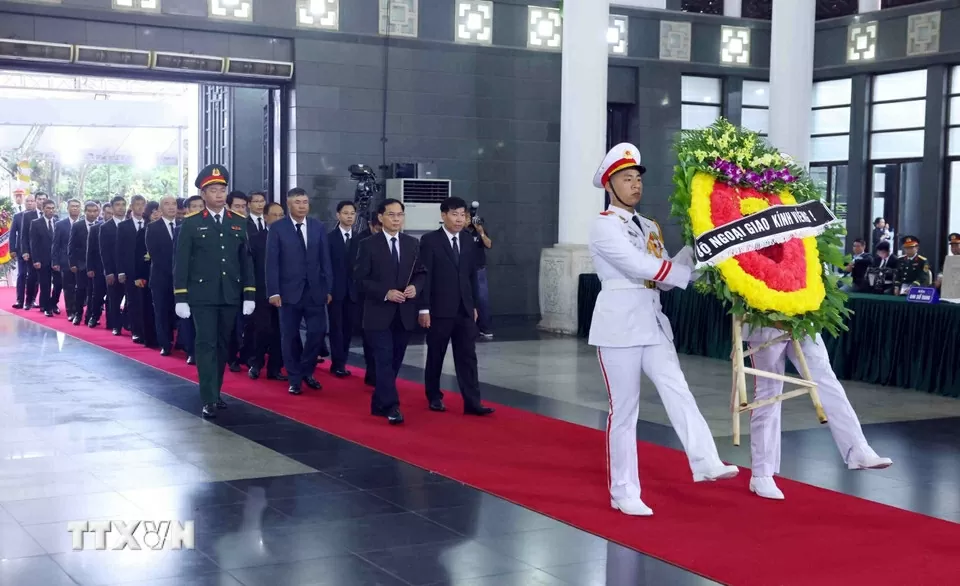 Lễ Quốc tang nguyên Chủ tịch nước Trần Đức Lương