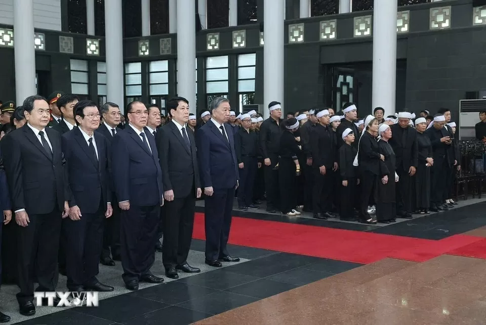 Lễ truy điệu nguyên Chủ tịch nước Trần Đức Lương tại Hà Nội