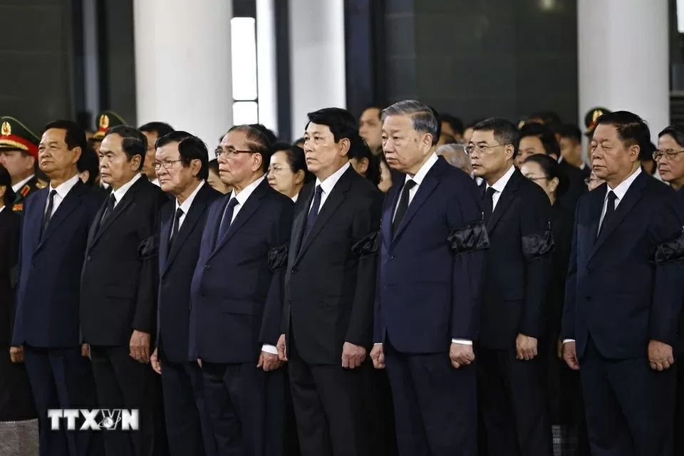 Lễ truy điệu nguyên Chủ tịch nước Trần Đức Lương tại Hà Nội