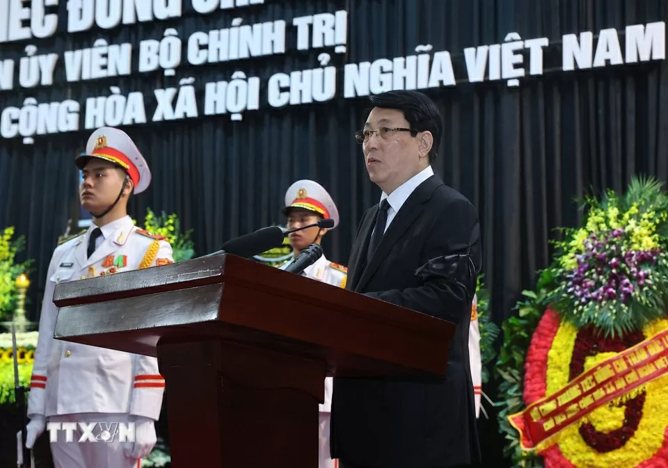 Lễ truy điệu nguyên Chủ tịch nước Trần Đức Lương tại Hà Nội