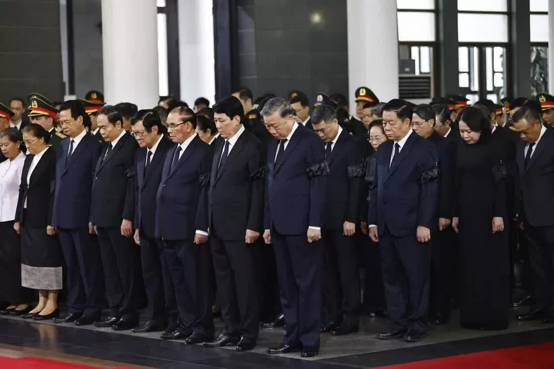 Lễ truy điệu nguyên Chủ tịch nước Trần Đức Lương tổ chức trọng thể tại Hà Nội Lễ truy điệu nguyên Chủ tịch nước Trần Đức Lương tổ chức trọng thể tại Hà Nội