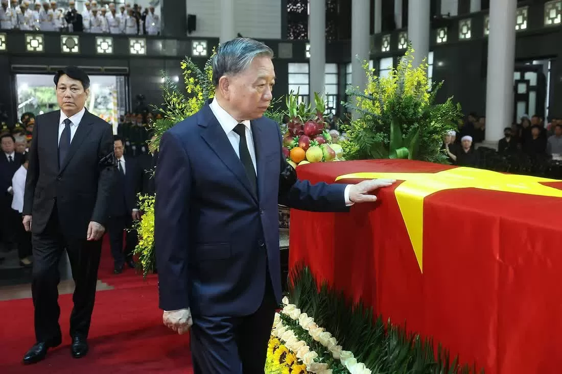 Lễ truy điệu nguyên Chủ tịch nước Trần Đức Lương tổ chức trọng thể tại Hà Nội