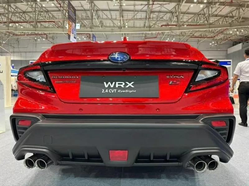Giá xe Subaru WRX 2025 từ 1,699 tỷ đồng Giá xe Subaru WRX 2025 từ 1,699 tỷ đồng