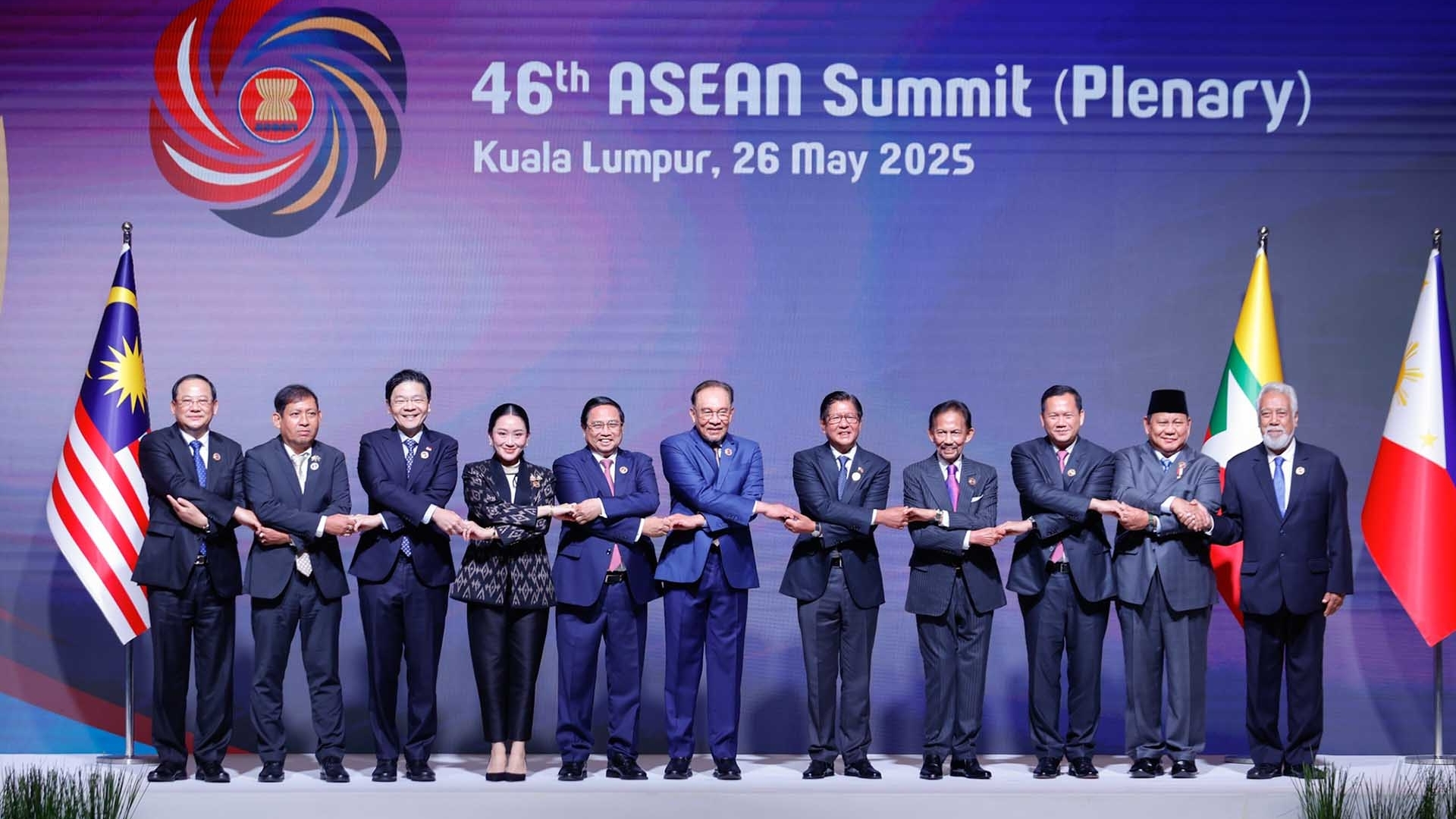 thu tuong pham minh chinh de xuat ba trong tam hop tac cua asean trong boi canh day thach thuc