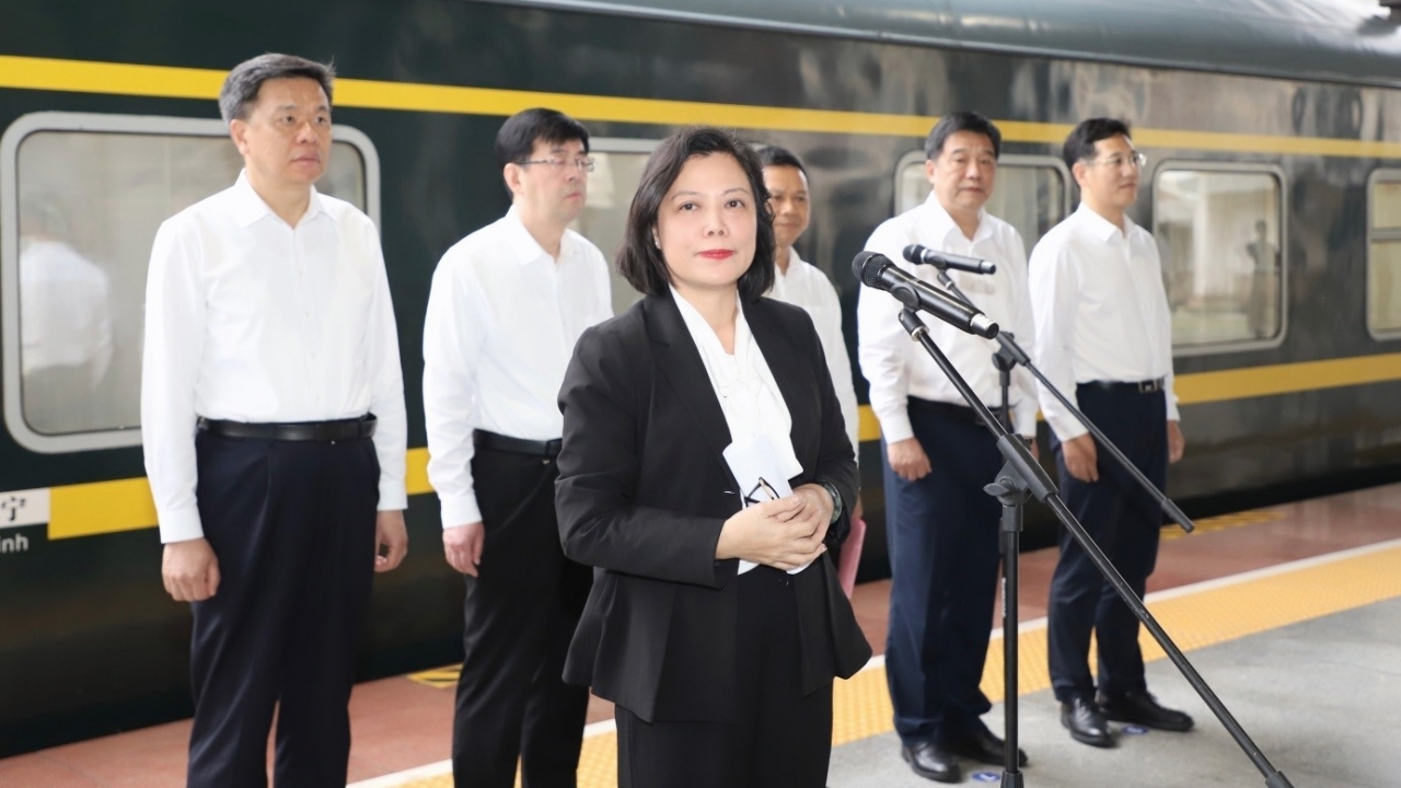 Tin vui hợp tác đường sắt Việt-Trung: Khôi phục vận hành tuyến tàu khách liên vận quốc tế sau 5 năm