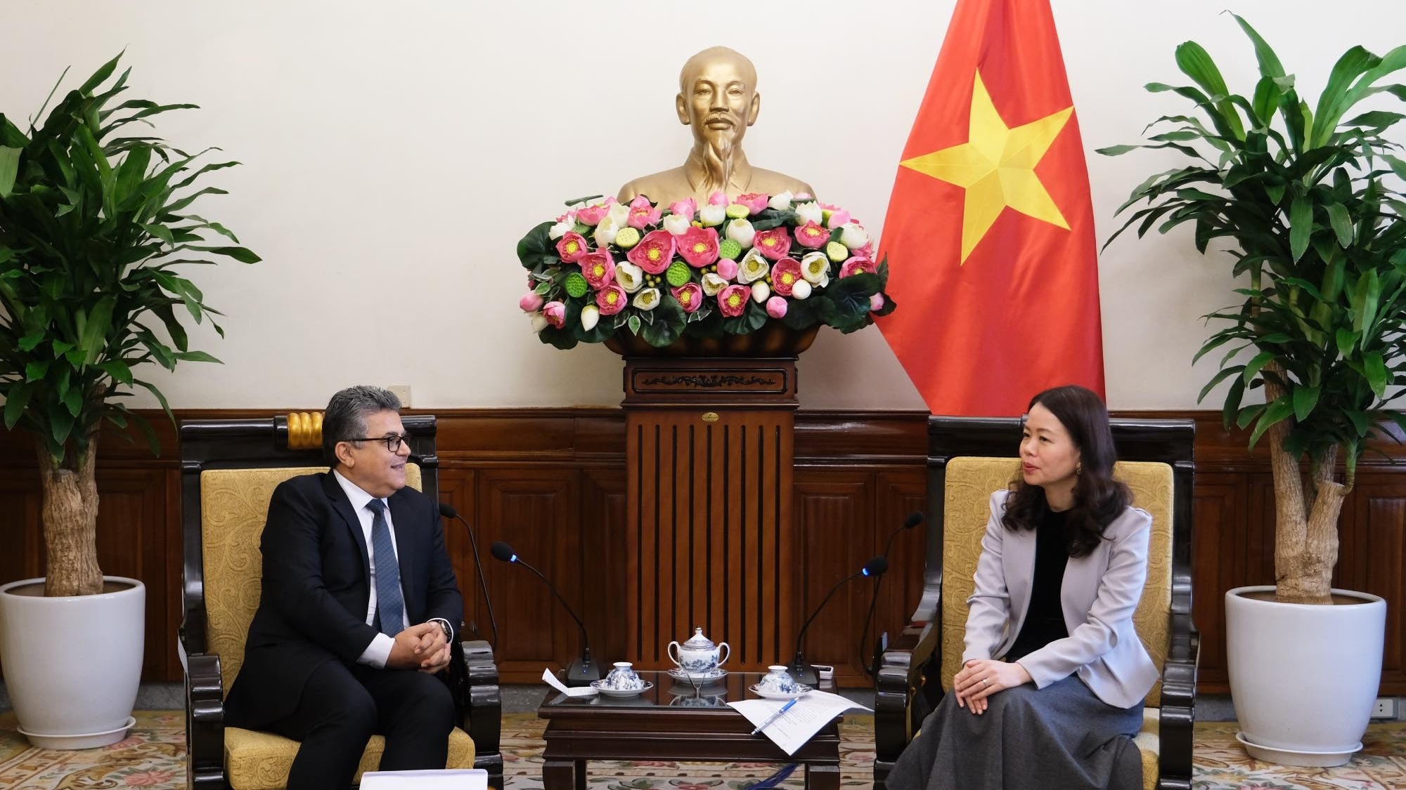 Việt Nam ủng hộ sự nghiệp đấu tranh chính nghĩa của nhân dân Palestine và giải pháp hai nhà nước