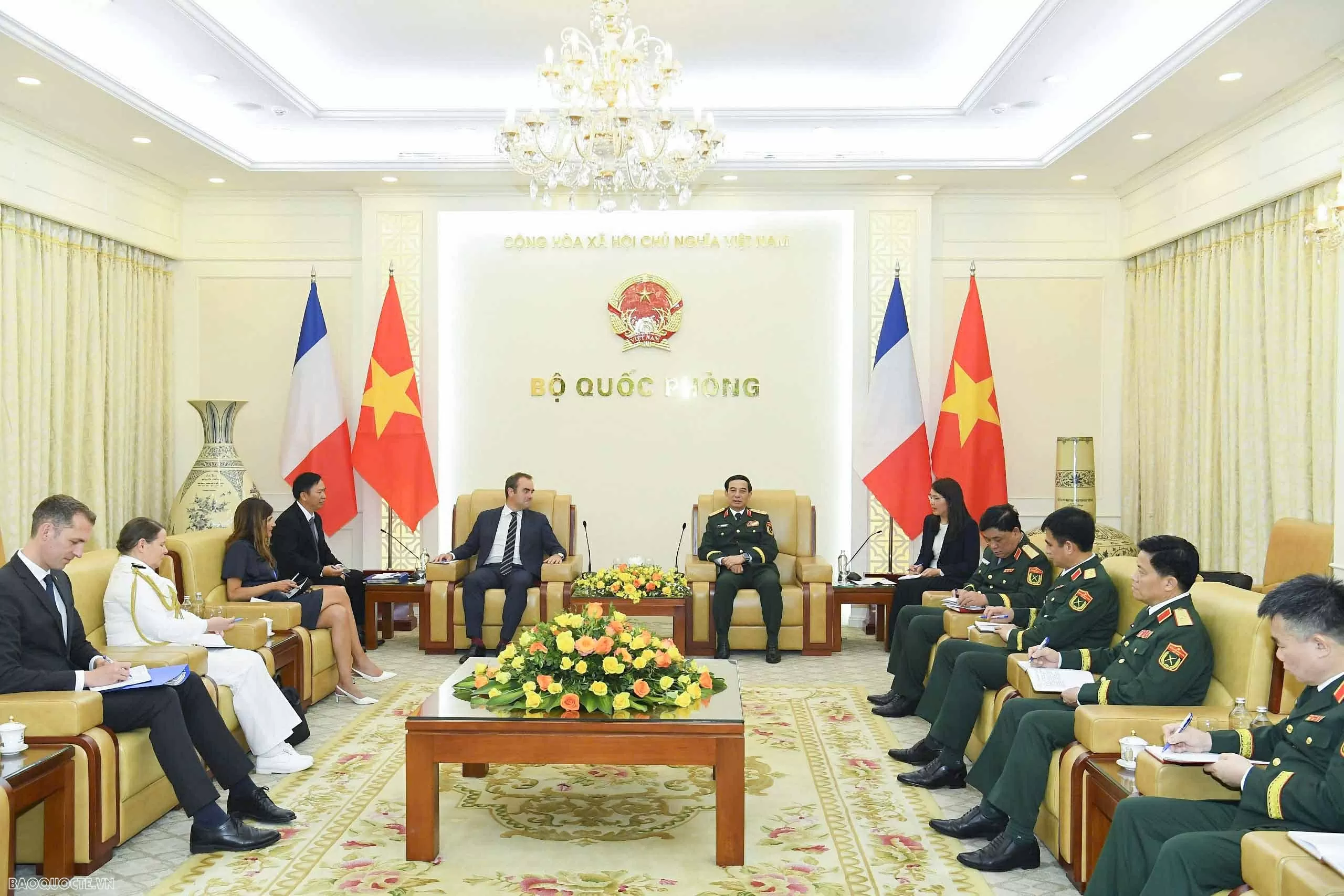 Dư địa hợp tác quốc phòng giữa hai Bộ Quốc phòng Việt Nam-Pháp còn nhiều tiềm năng Dư địa hợp tác quốc phòng giữa hai Bộ Quốc phòng Việt Nam-Pháp còn nhiều tiềm năng