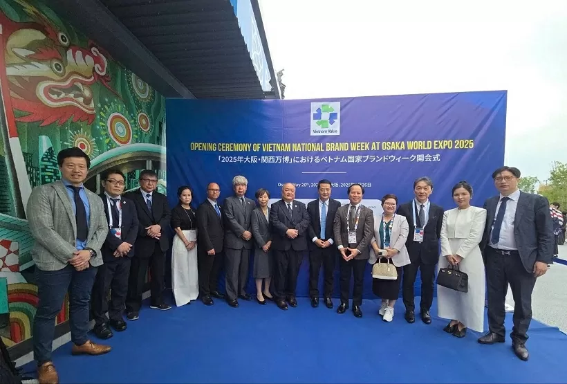 Khai mạc Tuần lễ Thương hiệu quốc gia Việt Nam tại EXPO 2025 Khai mạc Tuần lễ Thương hiệu quốc gia Việt Nam tại Osaka, Nhật Bản