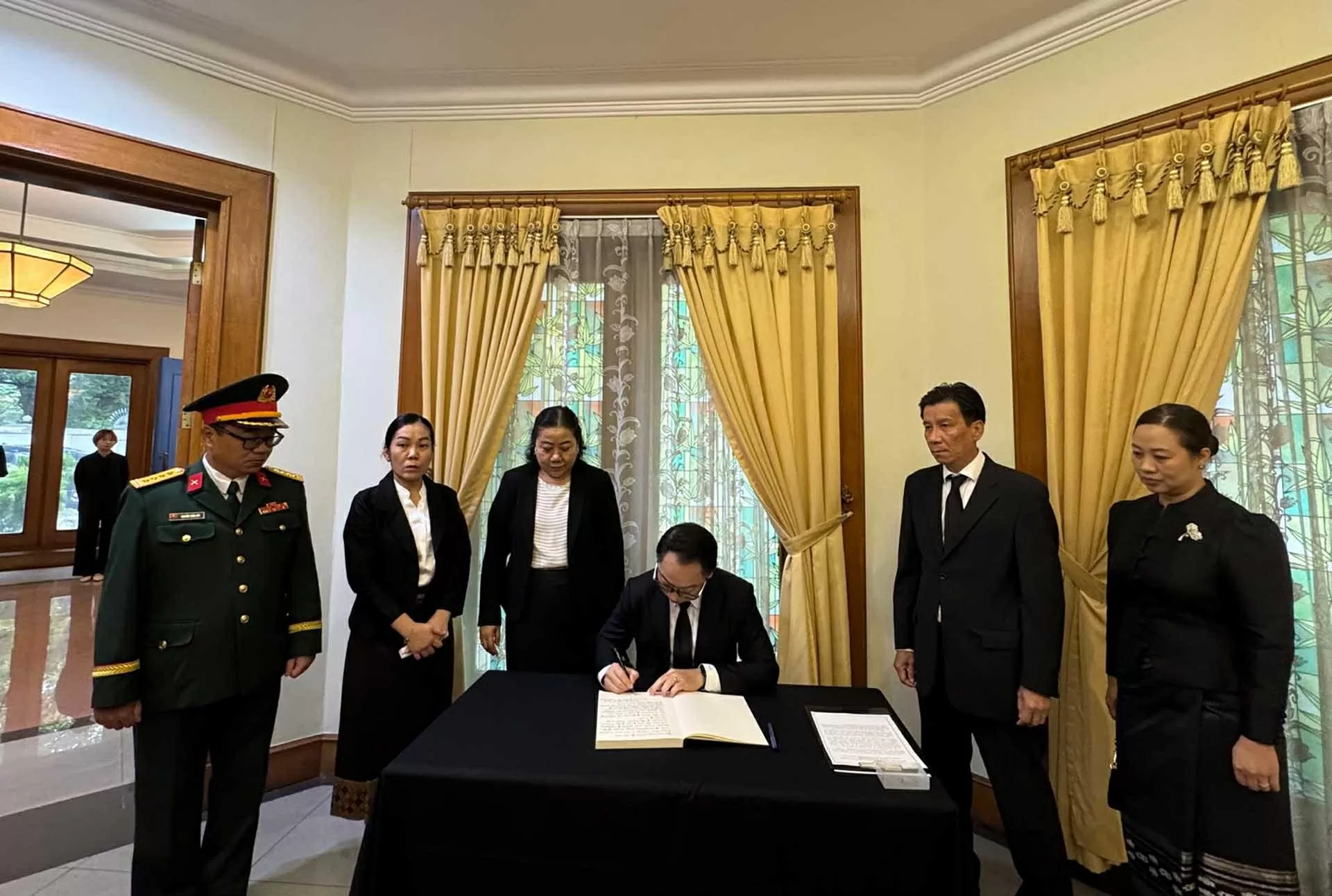 Lễ viếng nguyên Chủ tịch nước Trần Đức Lương tại Indonesia Lễ viếng nguyên Chủ tịch nước Trần Đức Lương tại Indonesia