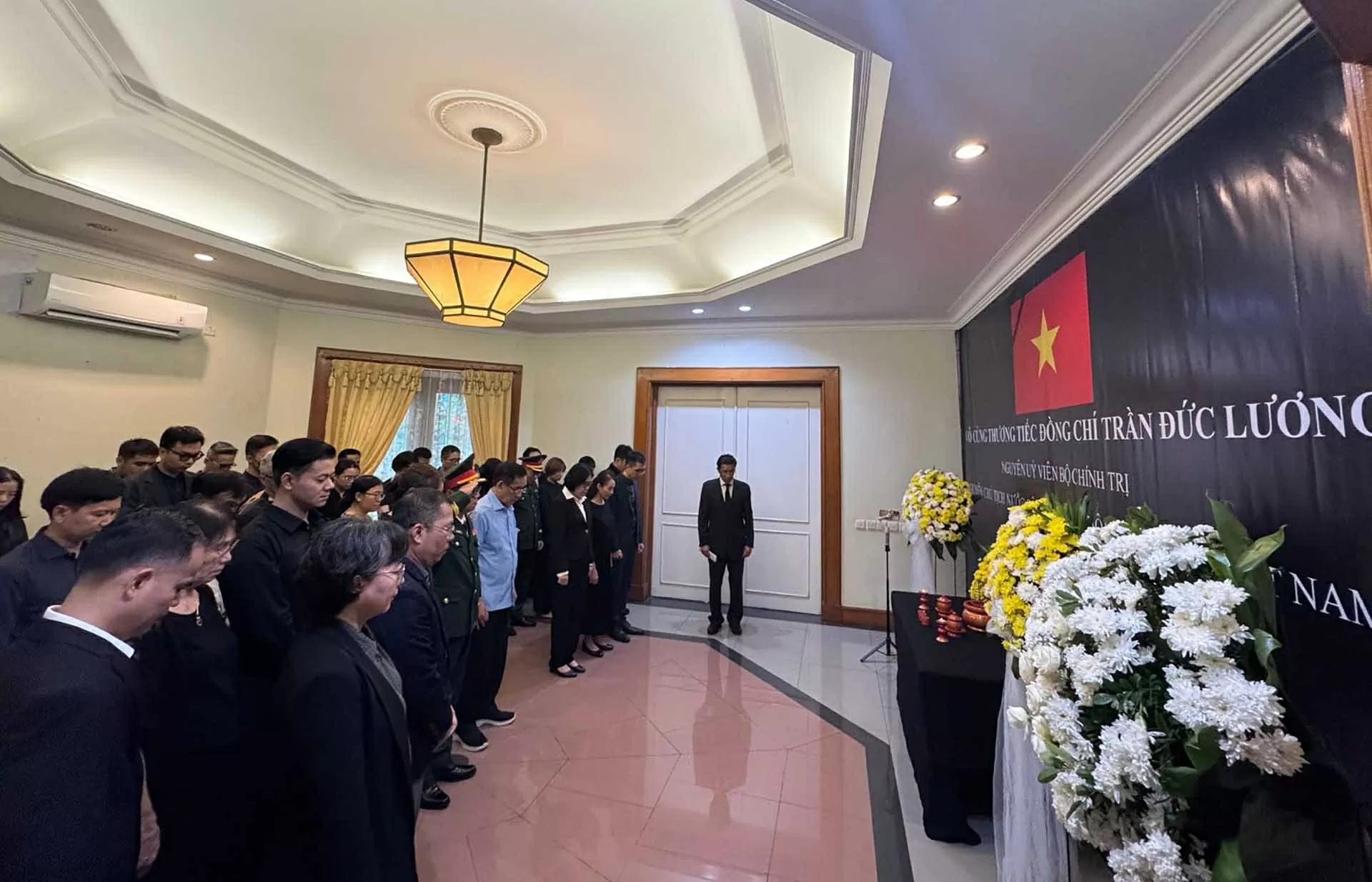 Lễ viếng nguyên Chủ tịch nước Trần Đức Lương tại Indonesia Lễ viếng nguyên Chủ tịch nước Trần Đức Lương tại Indonesia