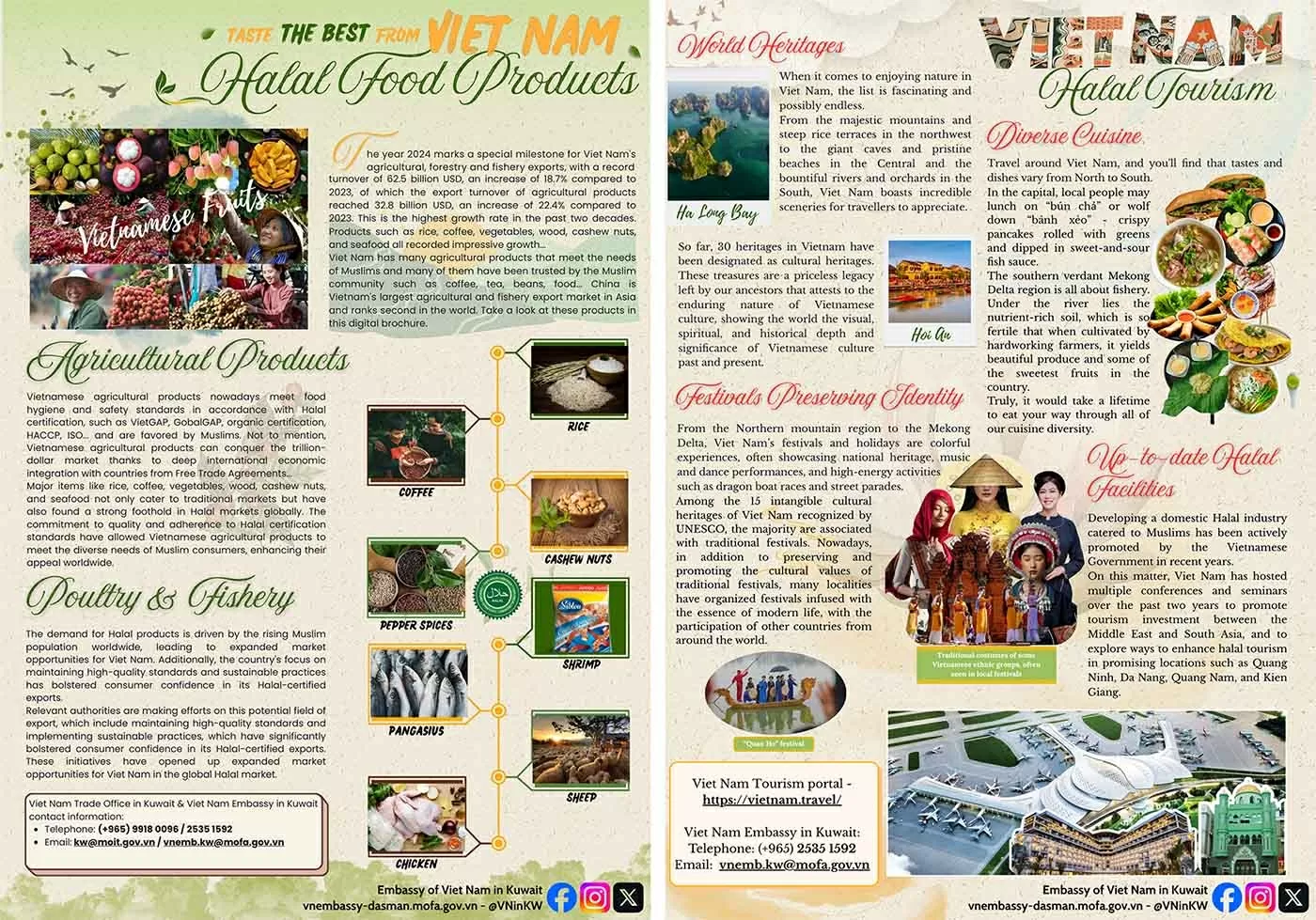 Đại sứ quán Việt Nam tại Kuwait tổ chức Tọa đàm doanh nghiệp và kỷ niệm 30 năm ký Hiệp định thương mại giữa hai nước