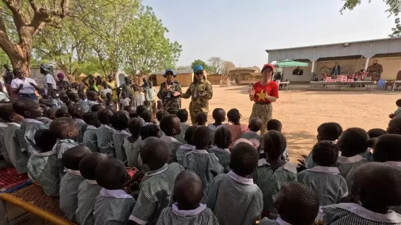 Ngày quốc tế Thiếu nhi ý nghĩa của trẻ em khu vực Abyei