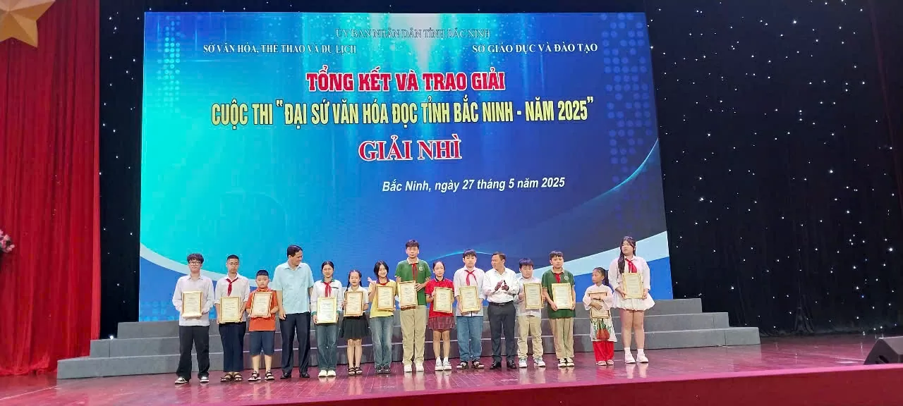 Cuộc thi 'Đại sứ văn hóa đọc tỉnh Bắc Ninh năm 2025': Hình thành thói quen và kỹ năng đọc sách cho thế hệ trẻ Cuộc thi 'Đại sứ văn hóa đọc tỉnh Bắc Ninh năm 2025': Hình thành thói quen và kỹ năng đọc sách cho thế hệ trẻ