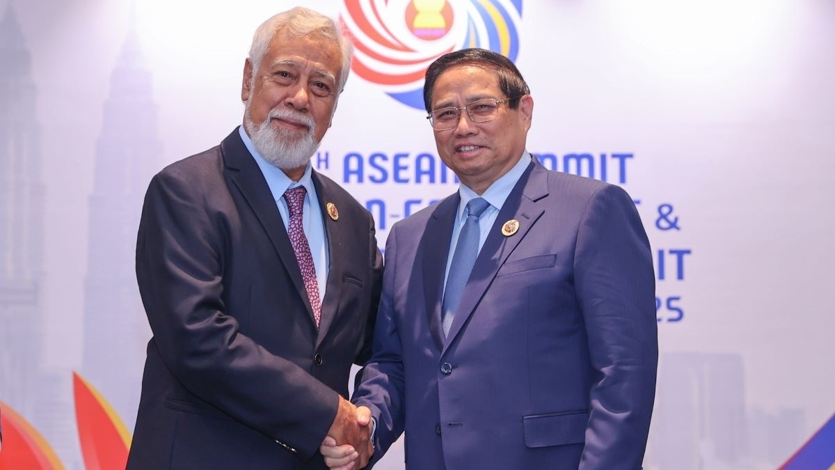 thu tuong pham minh chinh viet nam luon san sang chia se kinh nghiem phat trien kinh te xa hoi voi timor leste