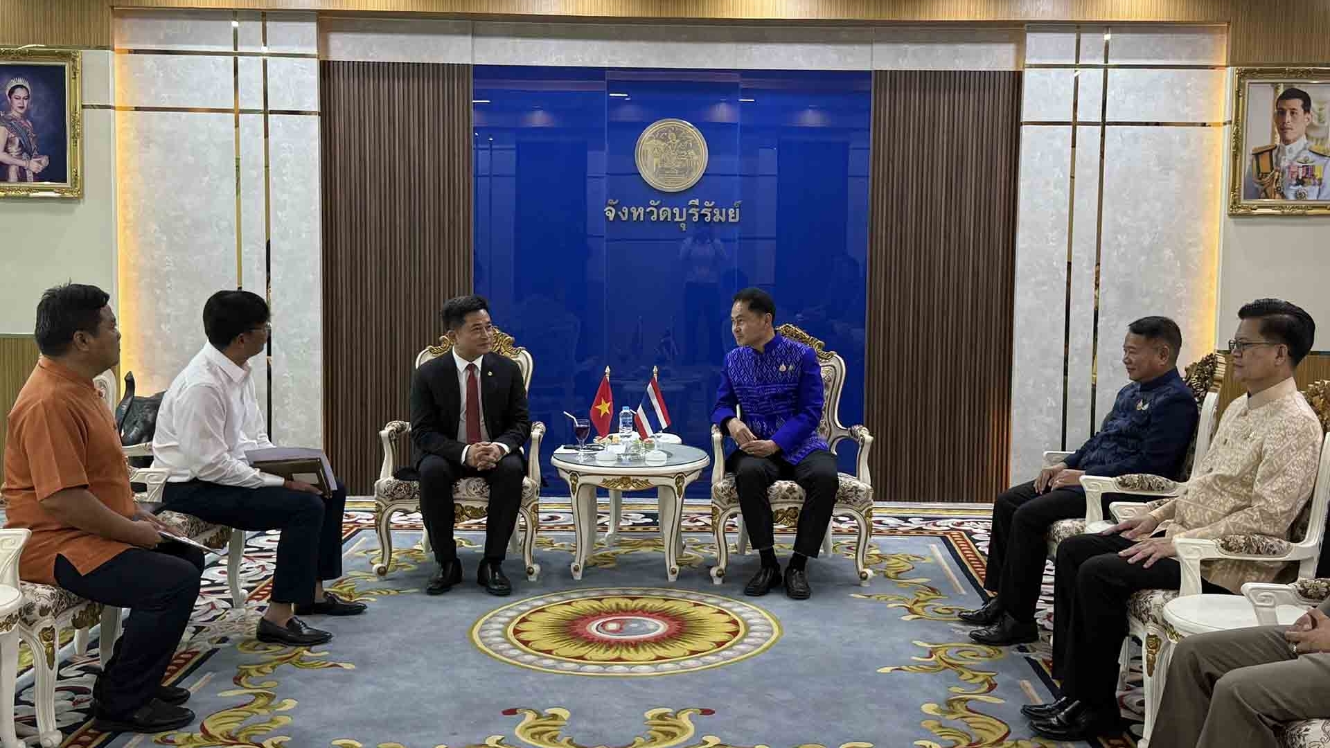 Tăng cường hợp tác giữa tỉnh Buriram, Thái Lan và các địa phương của Việt Nam