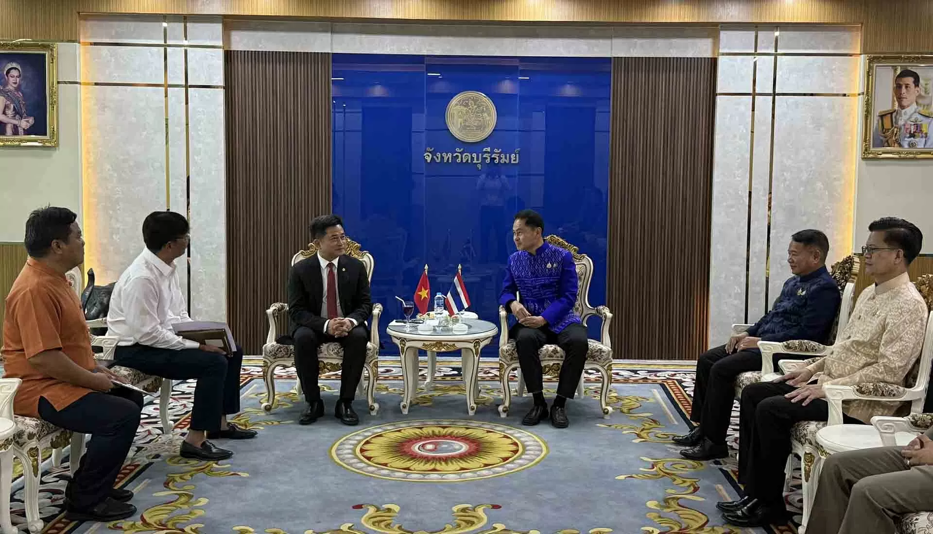 Tăng cường hợp tác giữa tỉnh Buriram, Thái Lan và các địa phương của Việt Nam Tăng cường hợp tác giữa tỉnh Buriram, Thái Lan và các địa phương của Việt Nam