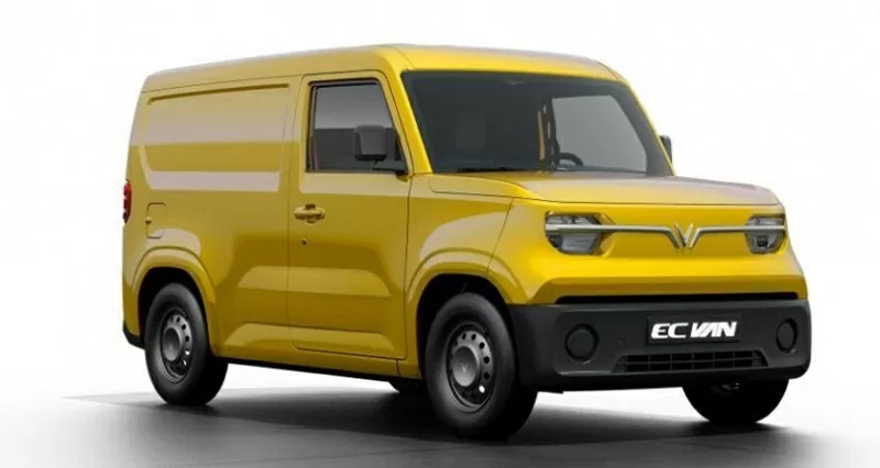 VinFast EC Van có kích thước nhỏ gọn, cho khả năng xoay trở linh hoạt trong các khu phố nhỏ
