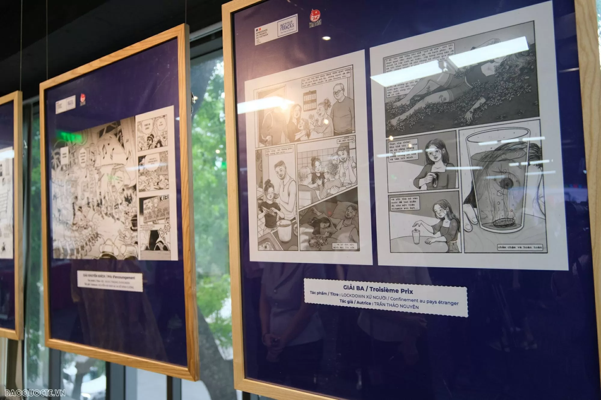 Để sáng tạo nghệ thuật trở thành cây cầu văn hoá Việt Nam-Pháp Trao giải truyện tranh Việt Pháp