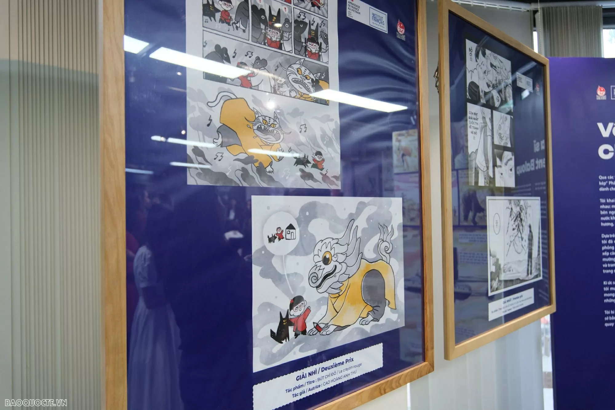 Để sáng tạo nghệ thuật trở thành cây cầu văn hoá Việt Nam-Pháp Trao giải truyện tranh Việt Pháp