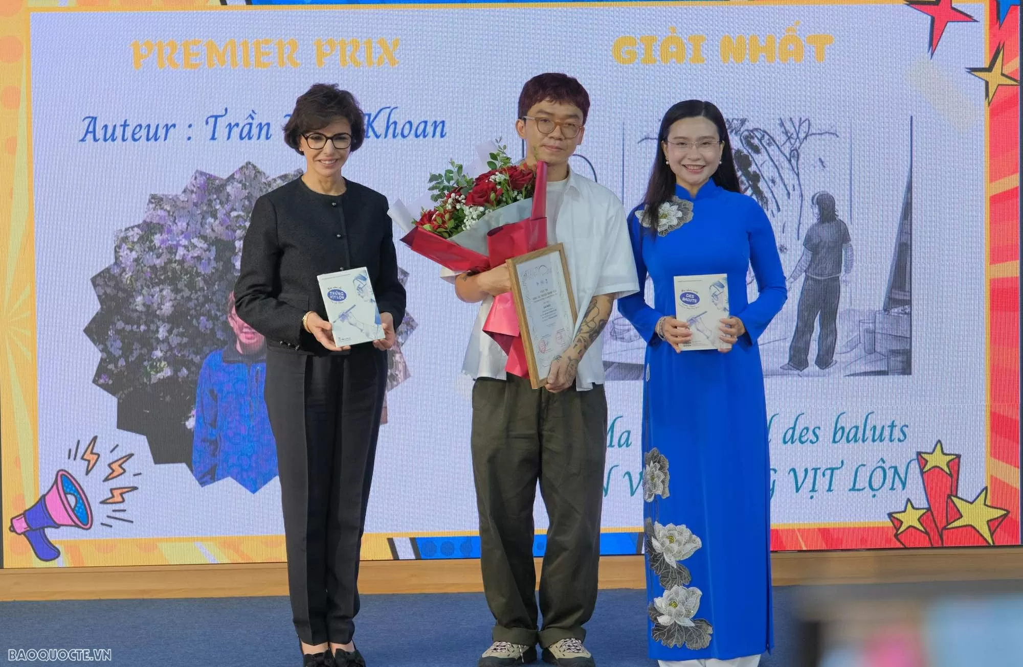 Trao giải truyện tranh Việt-Pháp Trao giải truyện tranh Việt-Pháp