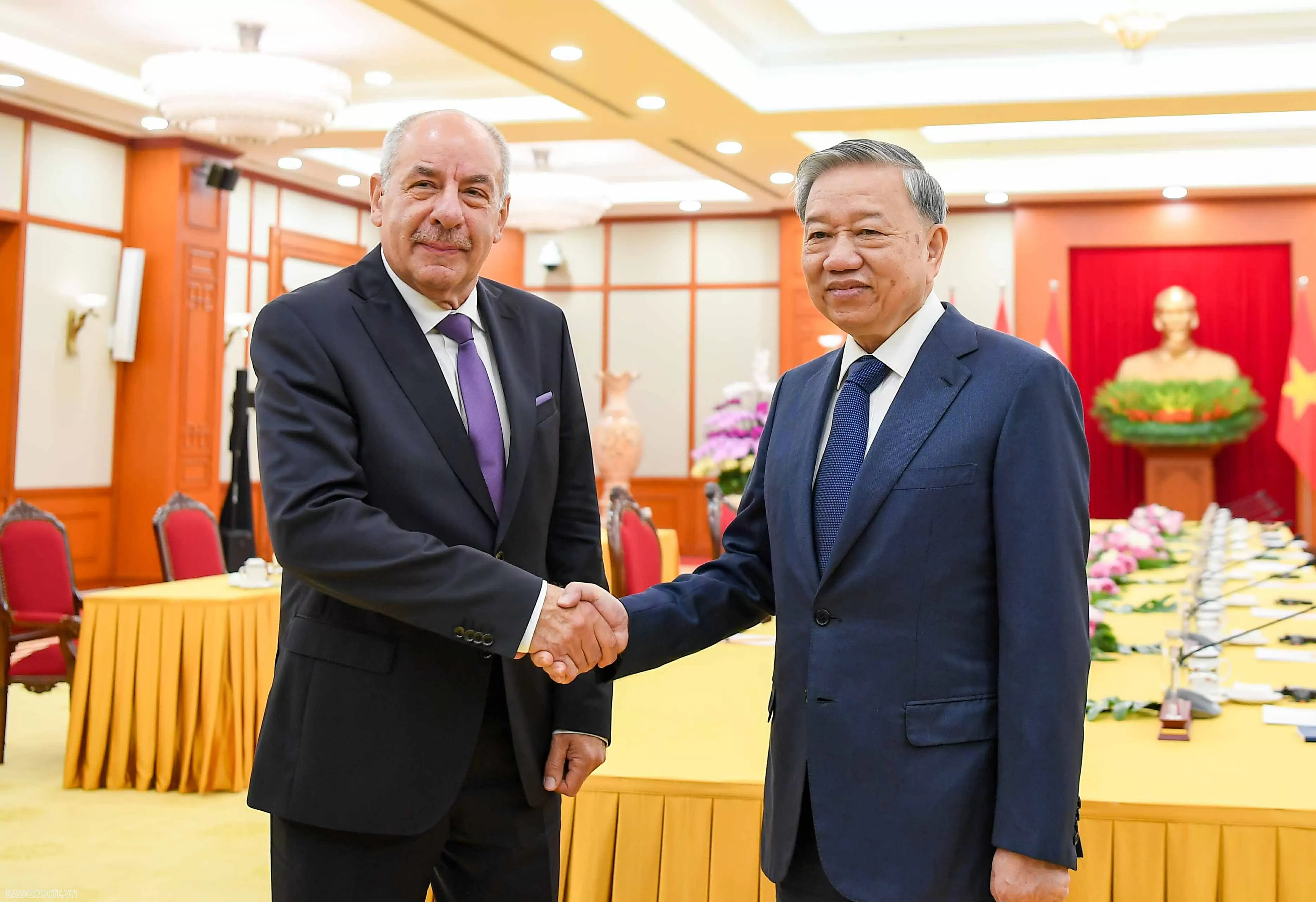 Tổng Bí thư Tô Lâm tiếp Tổng thống Hungary Tổng Bí thư Tô Lâm tiếp Tổng thống Hungary