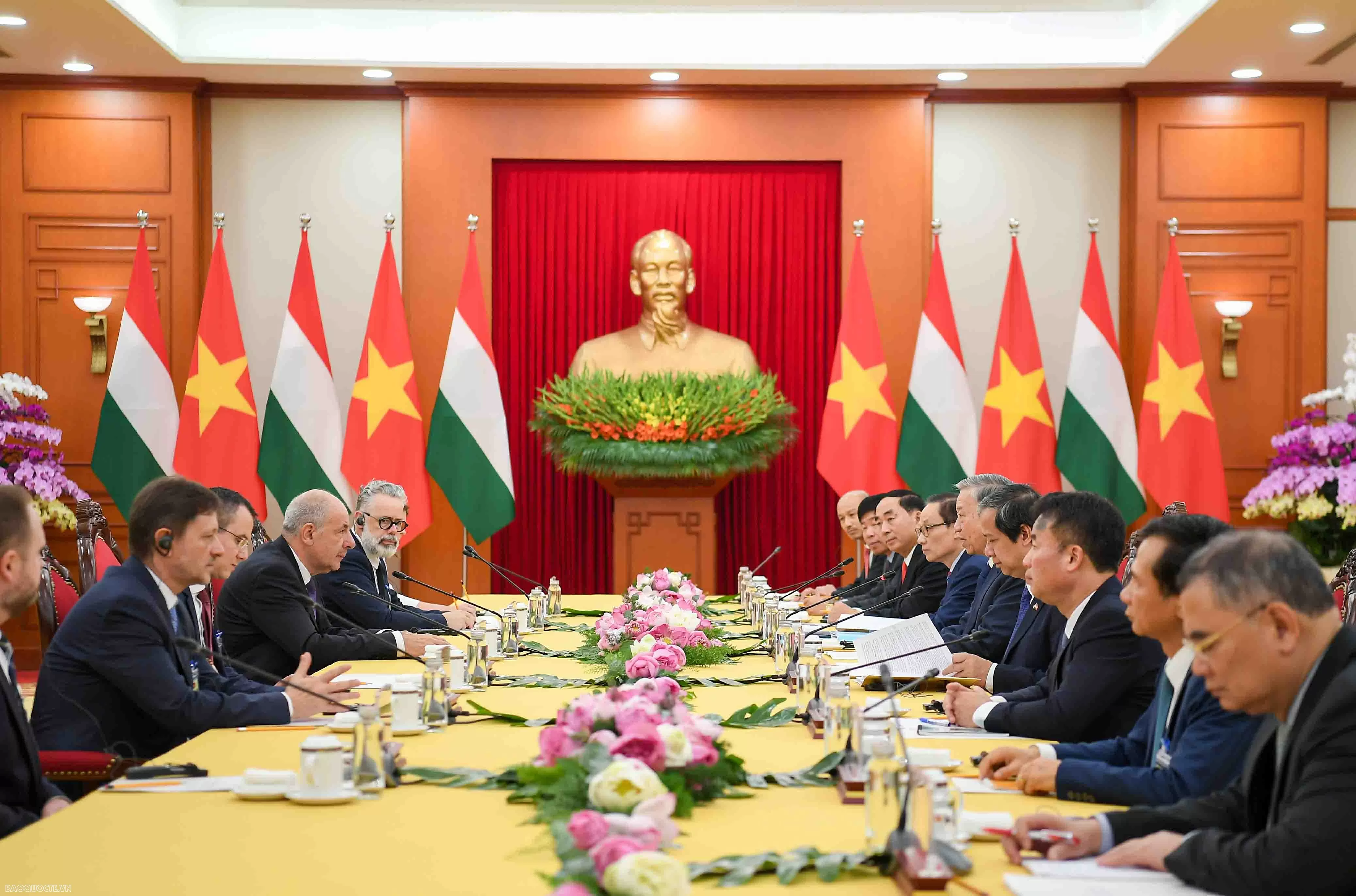 Tổng Bí thư Tô Lâm tiếp Tổng thống Hungary Tổng Bí thư Tô Lâm tiếp Tổng thống Hungary
