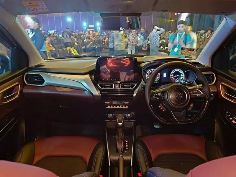 Nội thất của Suzuki Fronx