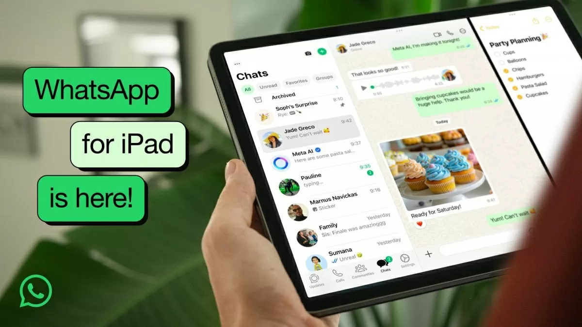 Người dùng iPad chính thức được sử dụng WhatsApp bản riêng biệt Người dùng iPad chính thức được sử dụng WhatsApp bản riêng biệt
