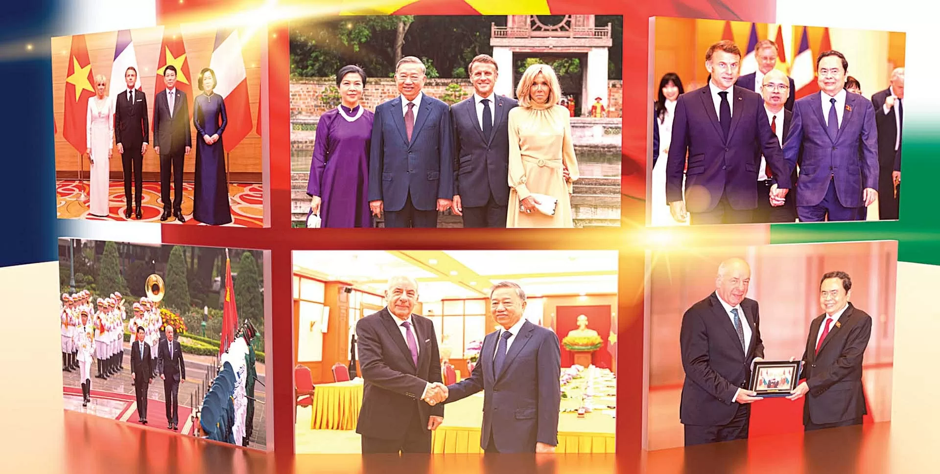 Quyết tâm chung cùng hai người bạn châu Âu Quyết tâm chung cùng hai người bạn châu Âu