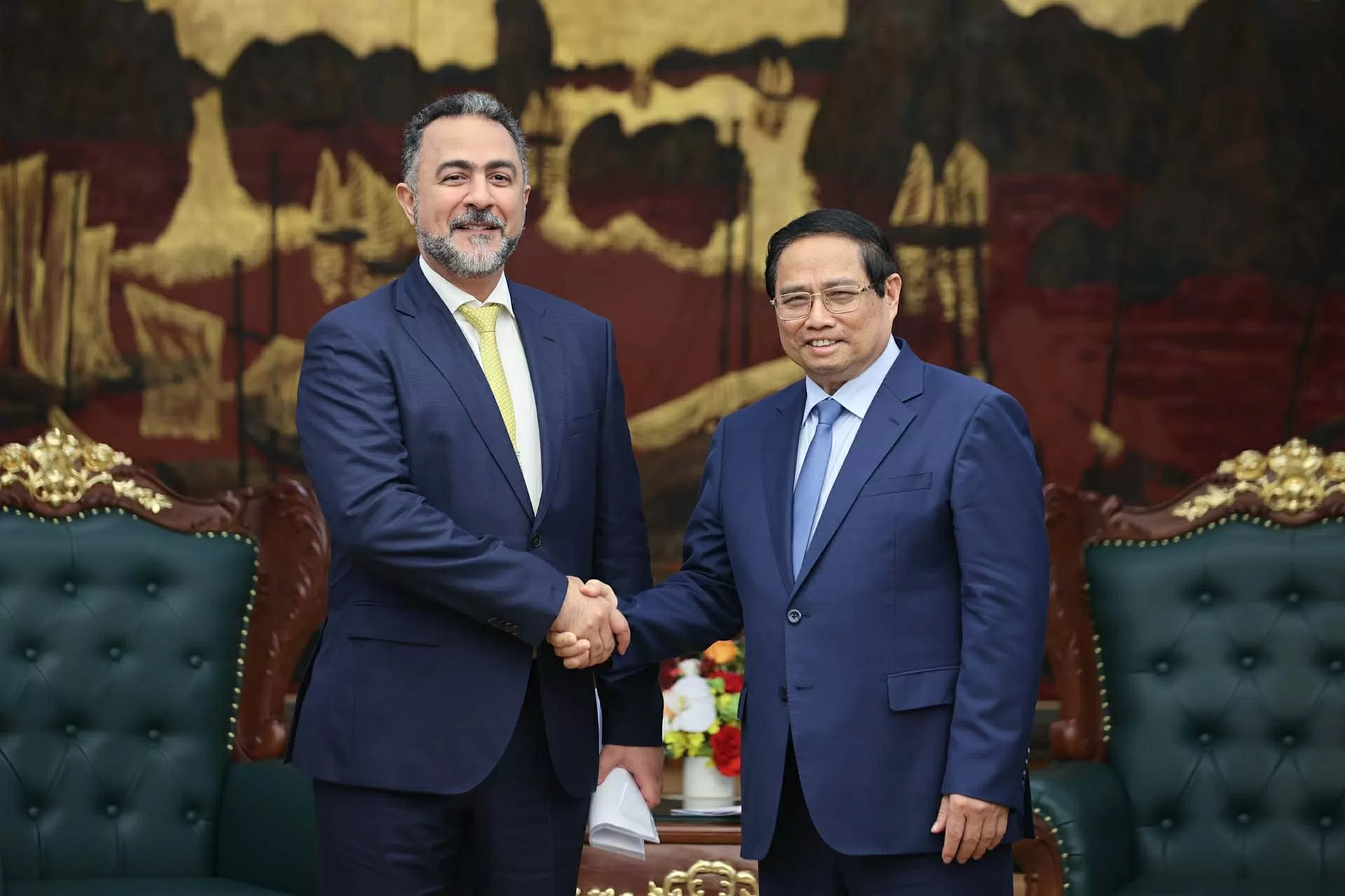 Thủ tướng đề nghị Oman mở rộng, nâng quy mô Quỹ Đầu tư Việt Nam-Oman lên mức 1 tỷ USD Thủ tướng đề nghị Oman mở rộng, nâng quy mô Quỹ Đầu tư Việt Nam-Oman lên mức 1 tỷ USD