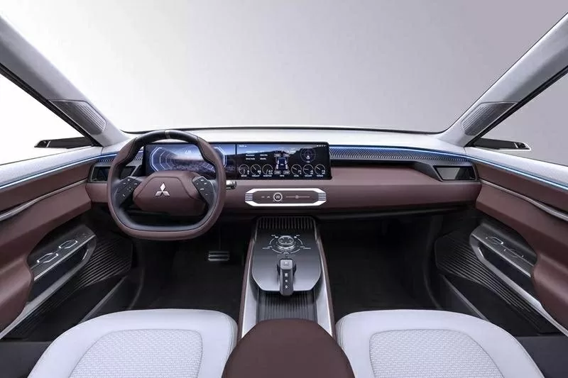 Nội thất của Mitsubishi DST Concept Nội thất của Mitsubishi DST Concept