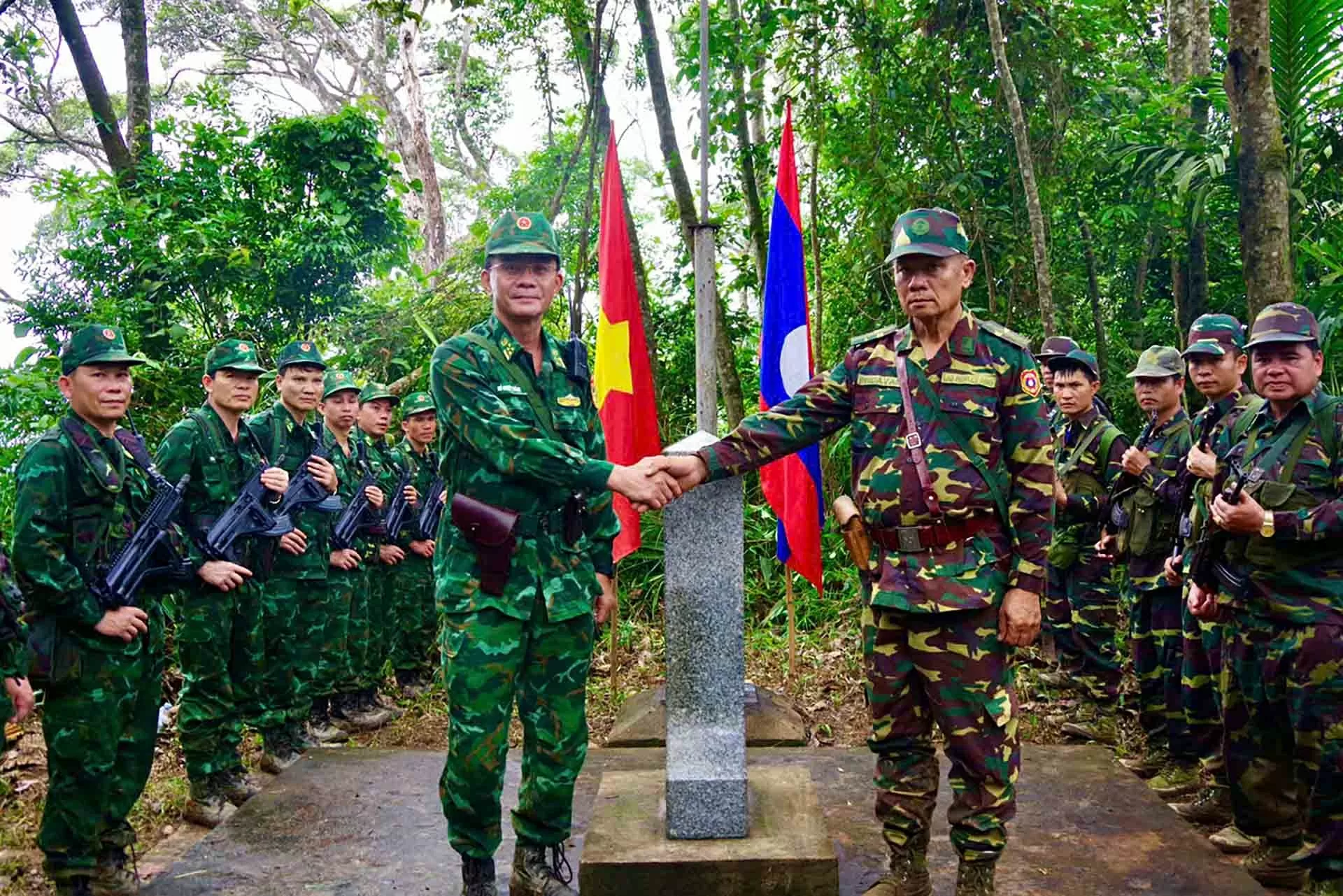 Tuần tra song phương biên giới cấp tỉnh Nghệ An-Bolikhamsai, Lào