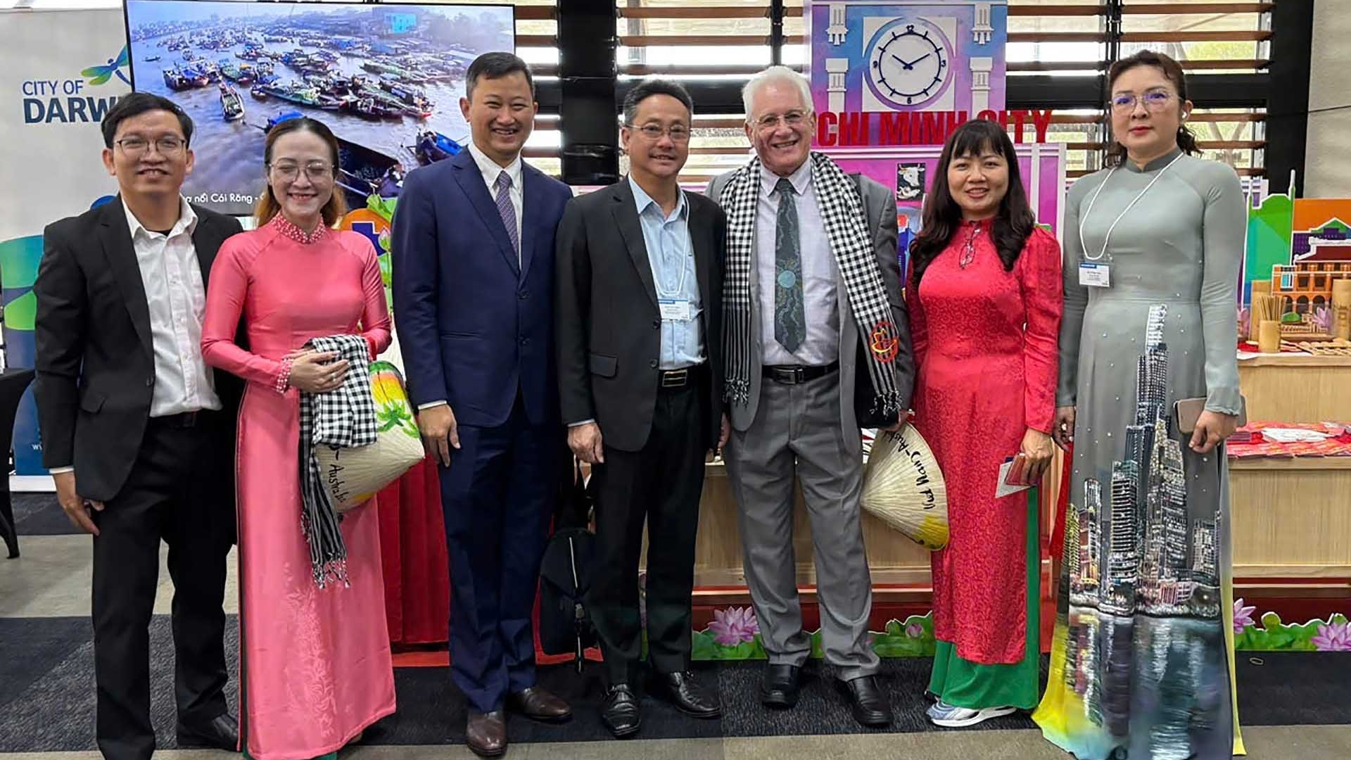 Đoàn đại biểu TP. Hồ Chí Minh tham dự sự kiện Darwin Fusion 2025 tại Australia