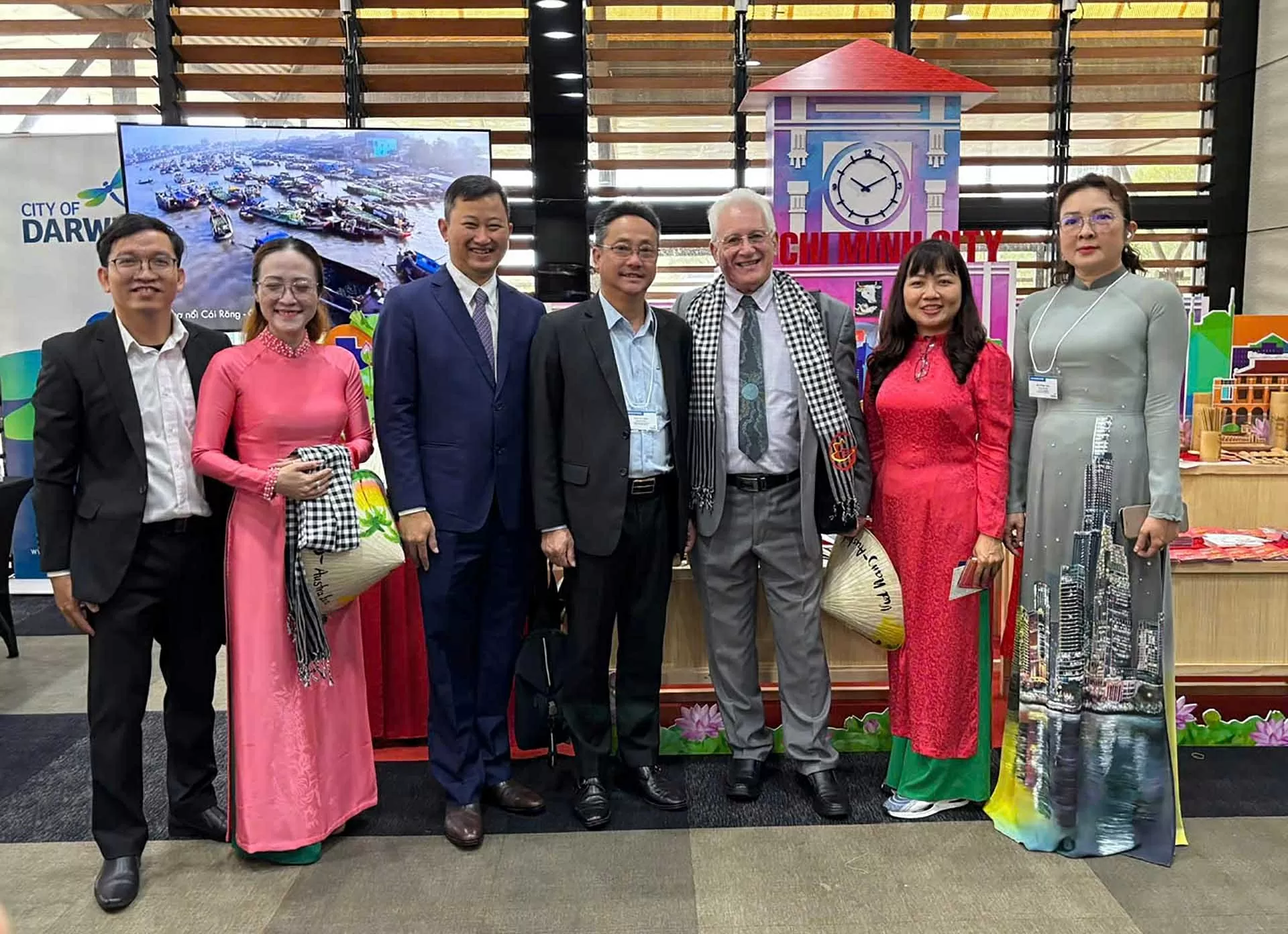 Đoàn đại biểu Thành phố Hồ Chí Minh tham dự sự kiện Darwin Fusion 2025 tại Australia