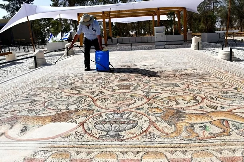 Israel: bức khảm cổ Israel: bức khảm cổ
