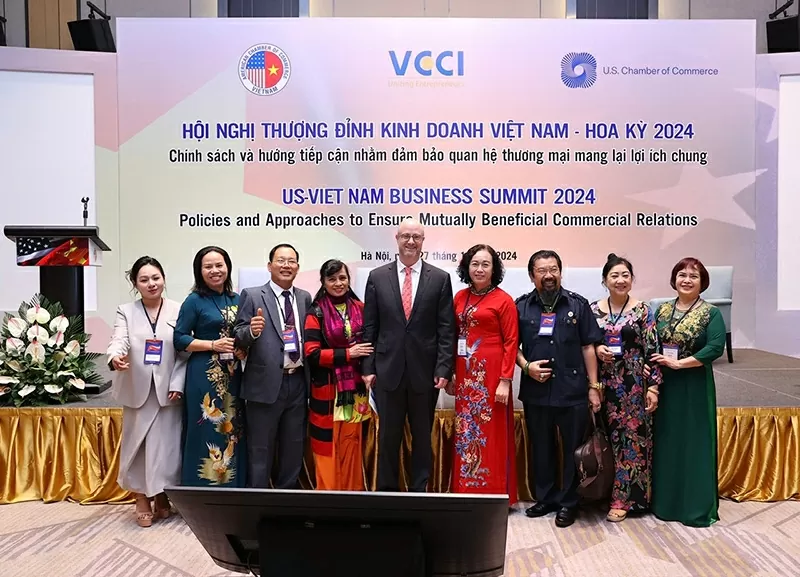 Doanh nhân Nguyễn Hoàng Sang tham dự Hội nghị thượng đỉnh kinh doanh Việt Nam – Hoa Kỳ 2024.